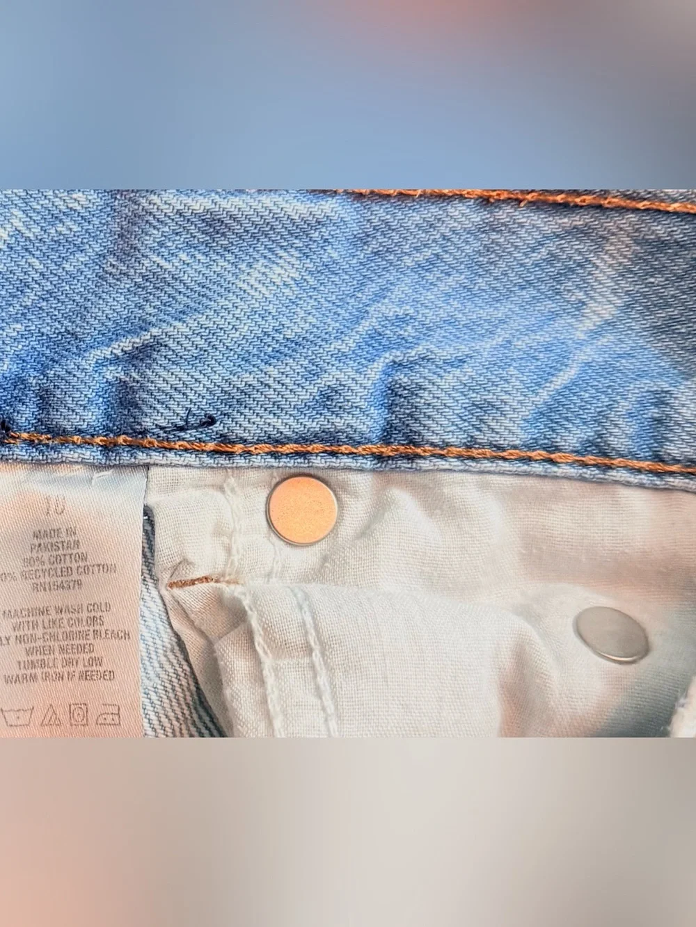 Aeropostale Light Blue Denim Shorts
